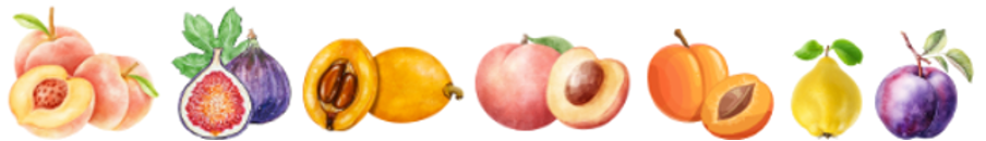 an apple and a banana